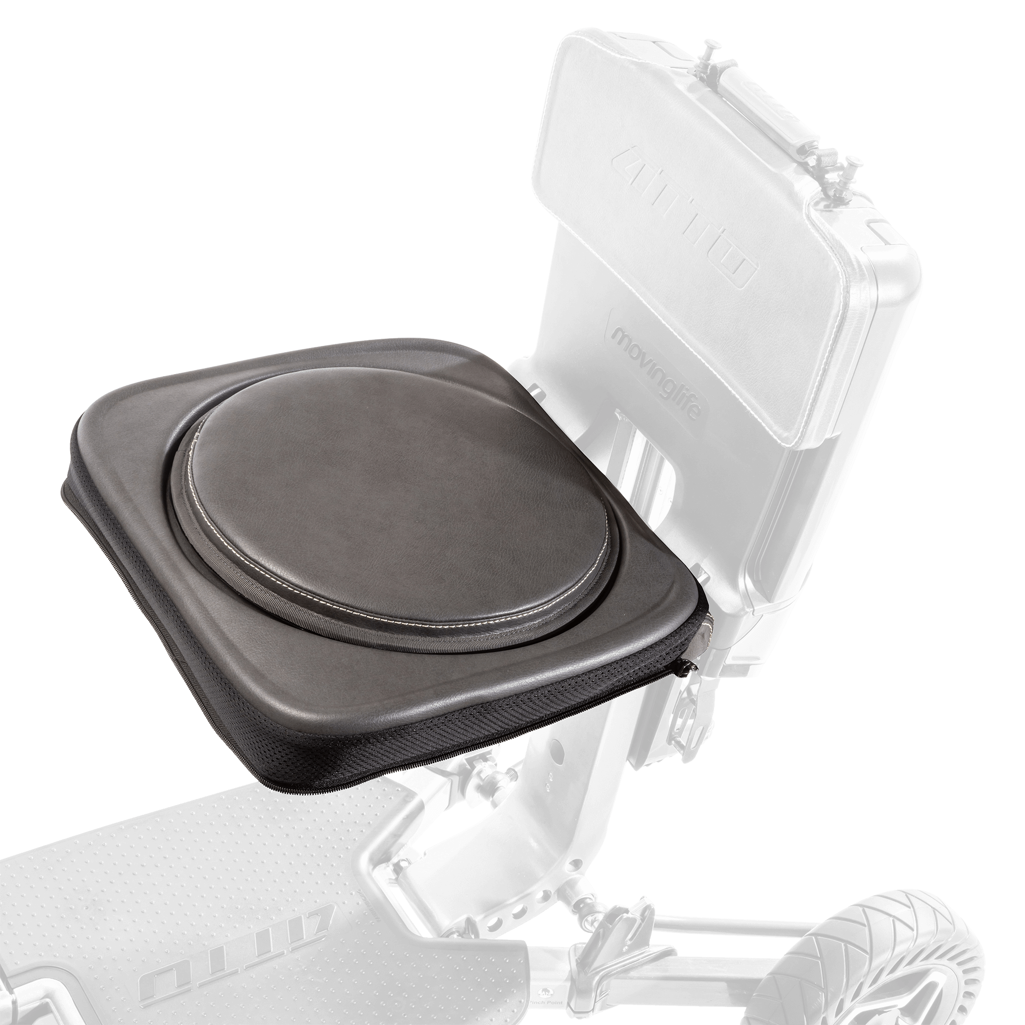 Luxury Swivel Seat Leather