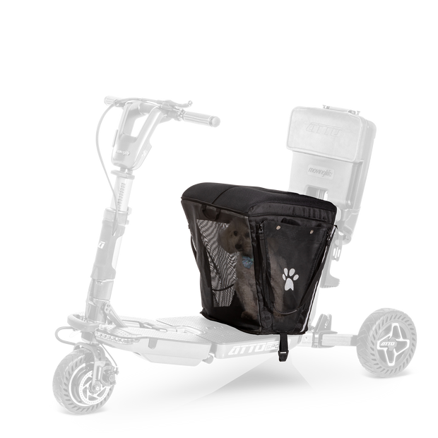 Pet Carrier & Cushion Black